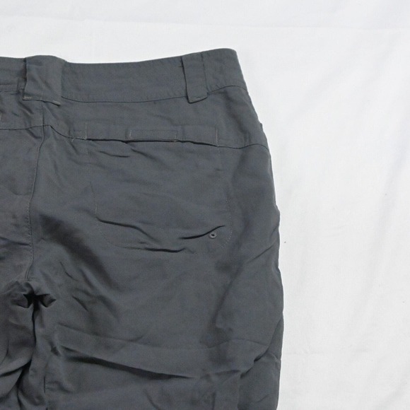 Columbia 8 Gray Ripstop Outdoor Hiking Cargo Camping Capri Pants - Picture 5 of 7